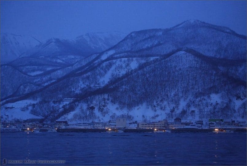 Fishing Boats Leaving Rausu Port