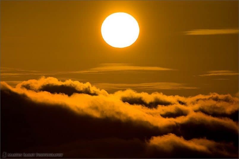 Sunrise Over Clouds