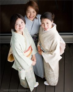 Three Sisters on the Deck