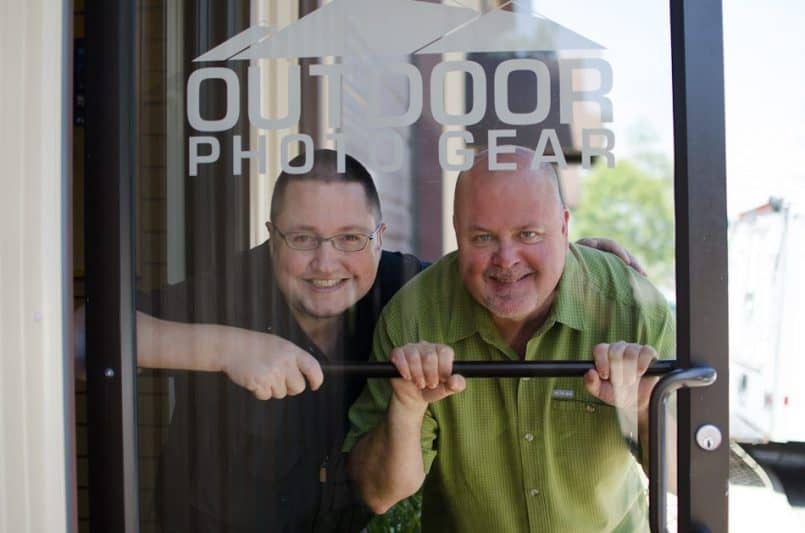 Chris & Martin at Outdoor Photo Gear