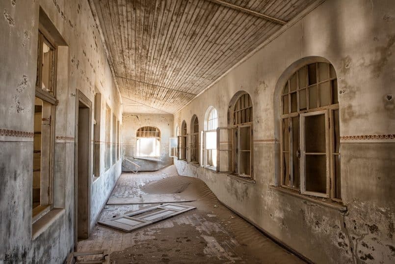 School Corridor (Kolmanskop)