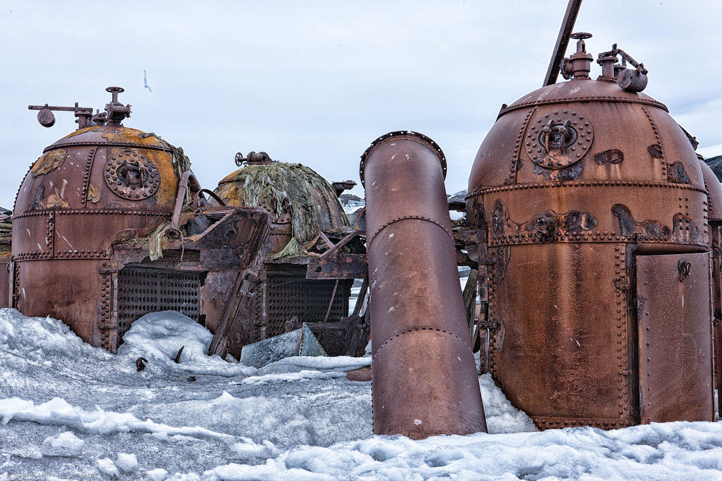 Deception Island Blubber Boilers