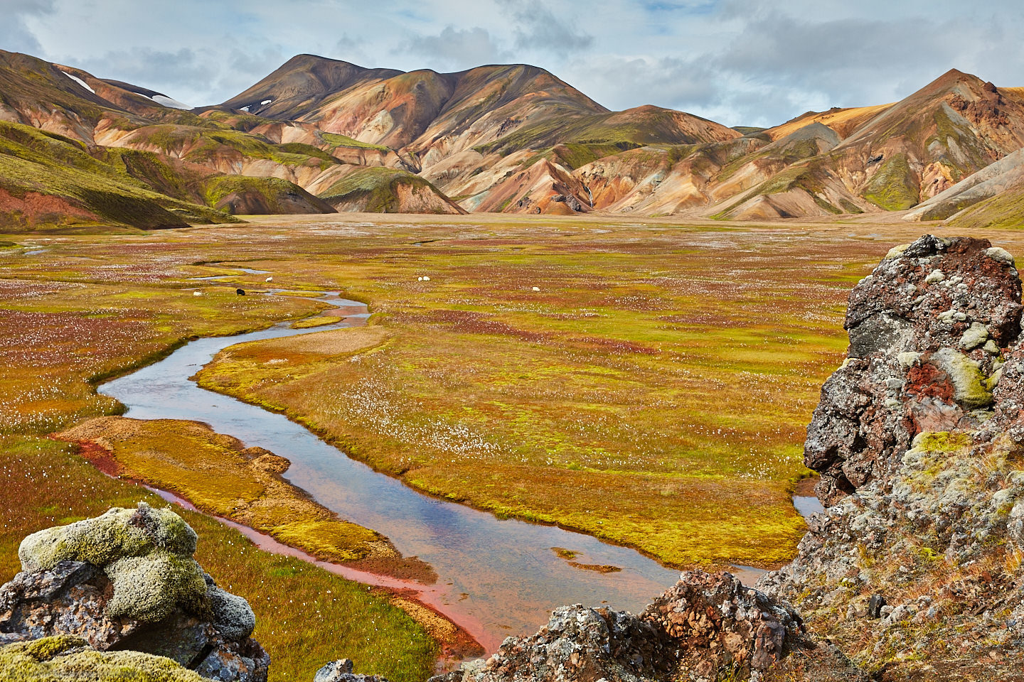 River and Valley at Landmannalaugar