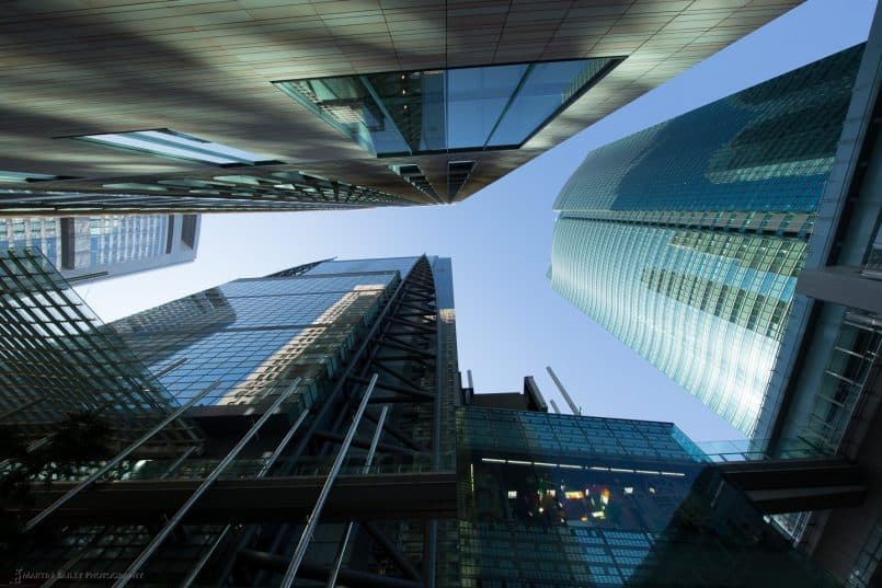 Shiodome Buildings @ 11mm