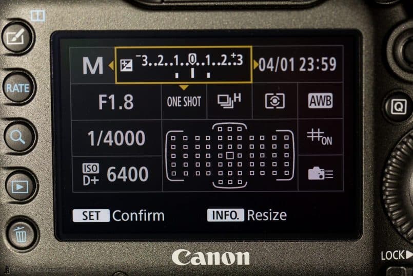 Canon EOS 5Ds R - Custom Quick Control Screen