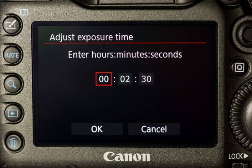 Canon EOS 5Ds R - Bulb Timer