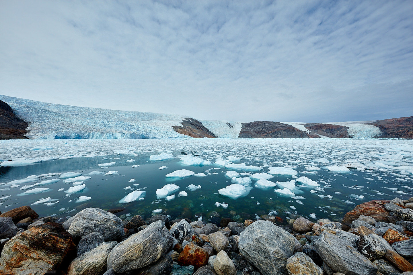 The Heim and Kagtilerscorpia Glaciers