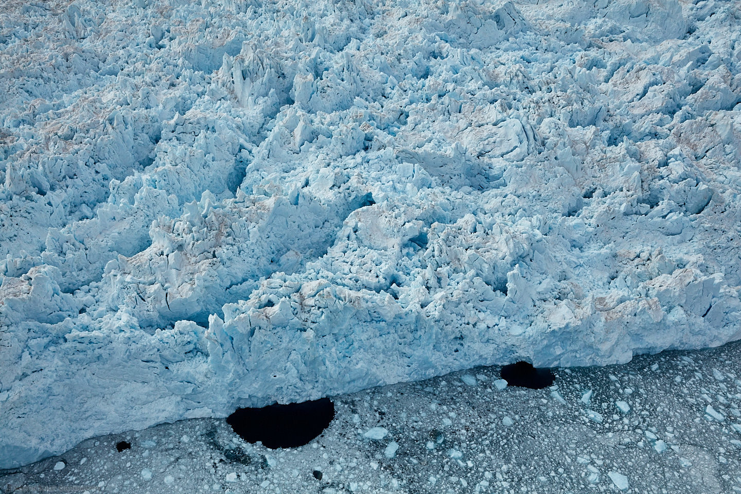 The Heim Glacier from the Air