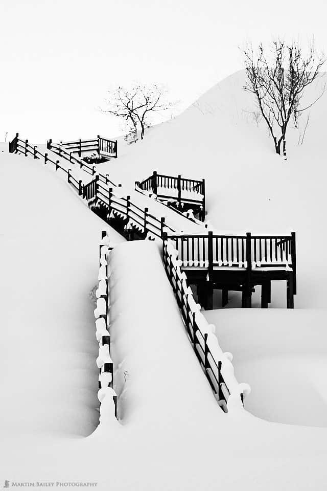 Wintry Stairs