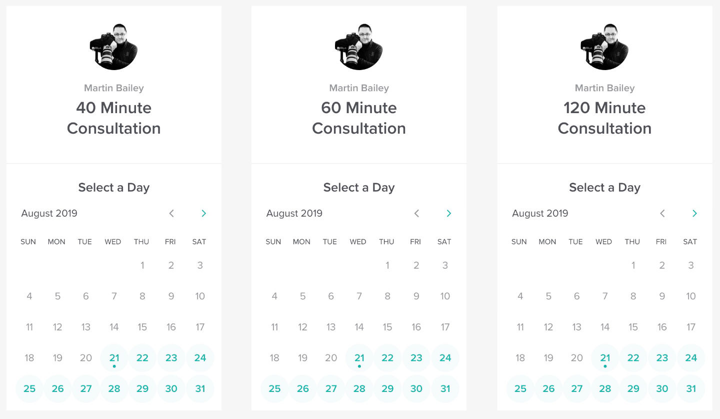 Consultation Widgets