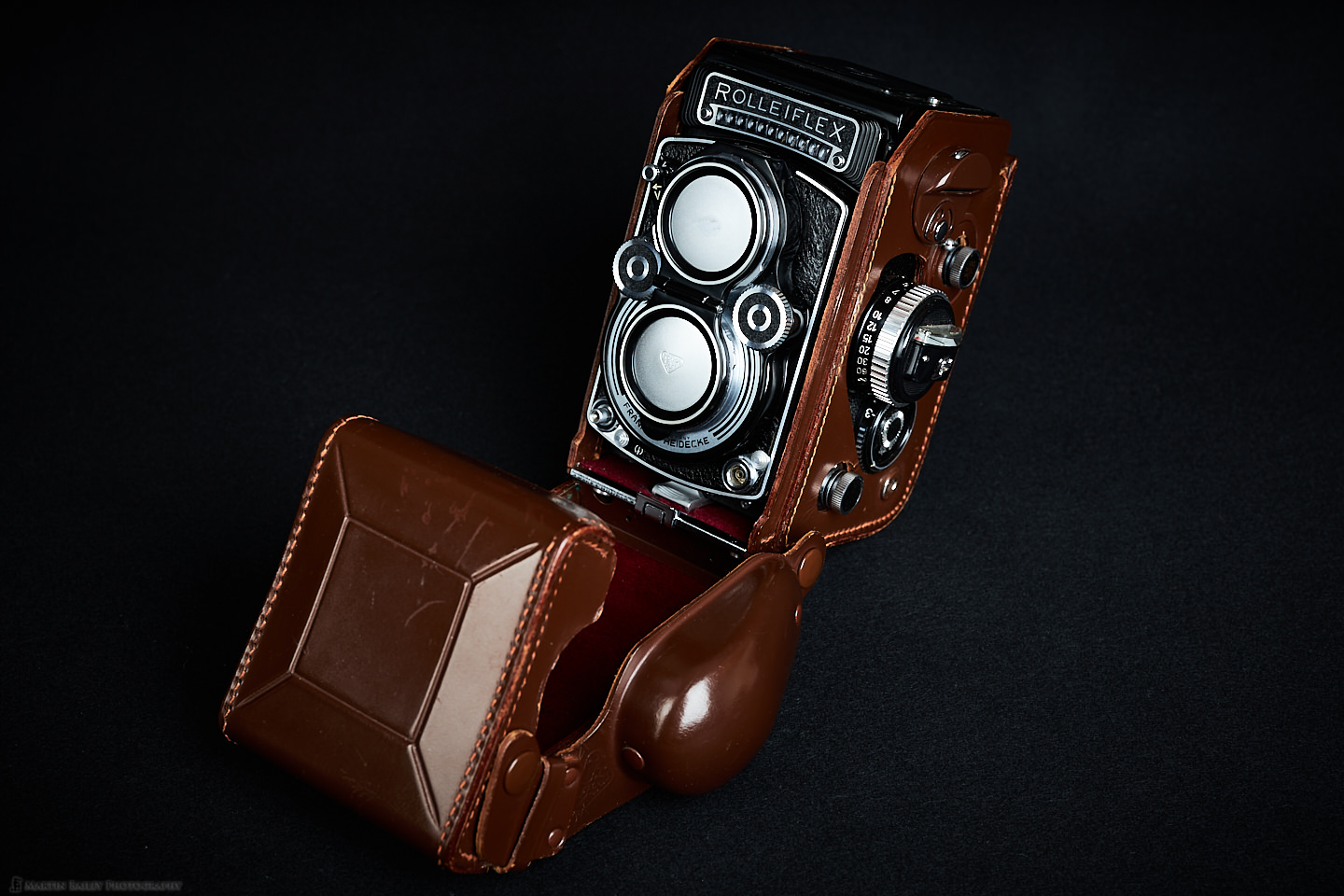 Rolleiflex 3.5F with Leather Case