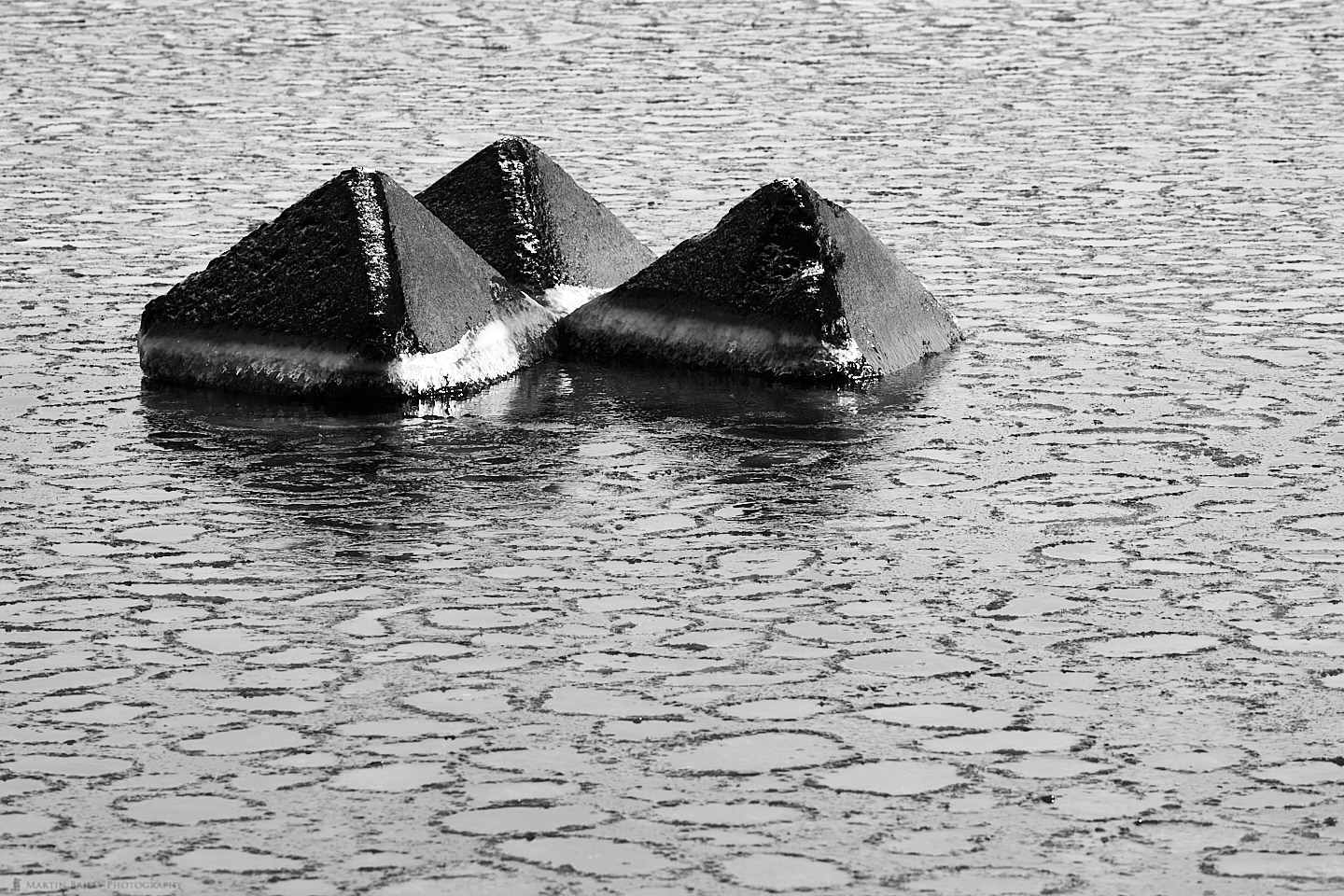 Pancake Ice and Tetrapods