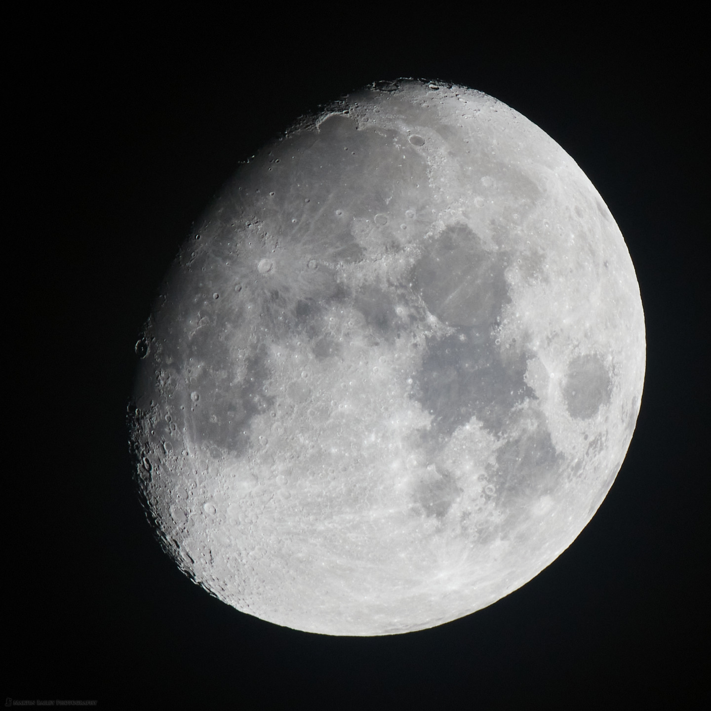 The Moon at 1000mm